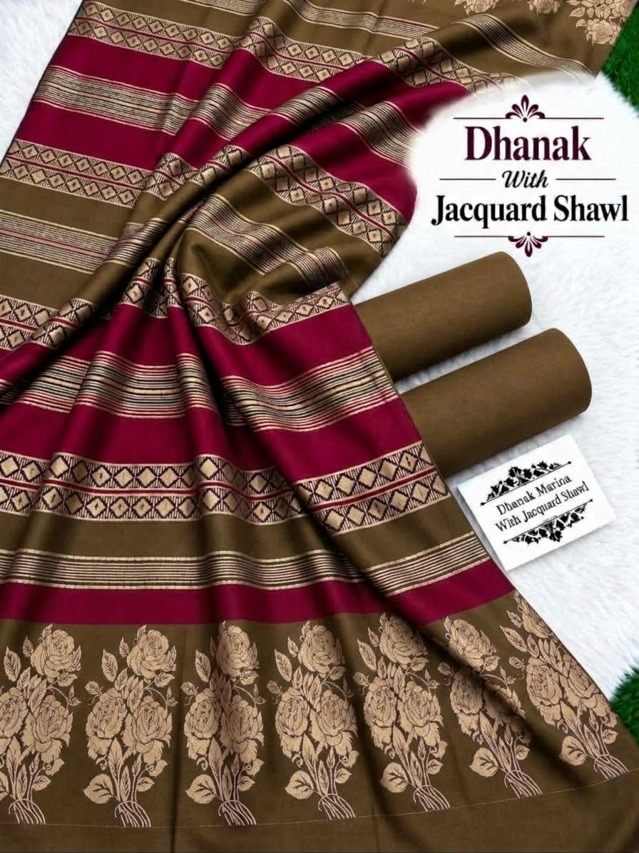 Banarsi Jaquard Pashmina