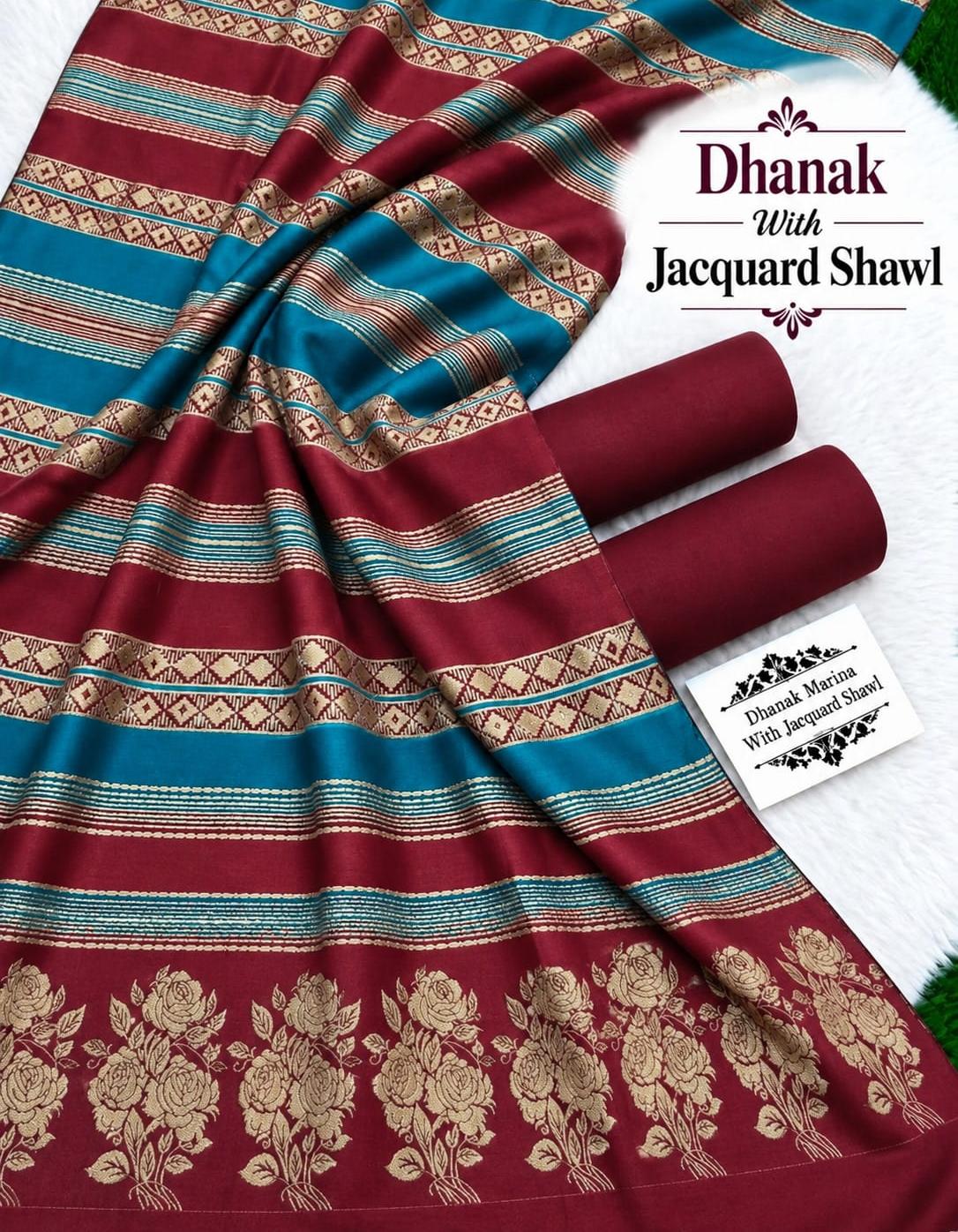 Banarsi Jaquard Pashmina