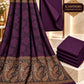 Kashmiri Embose Jaquard+Self design Shawl +Dhanak Suite