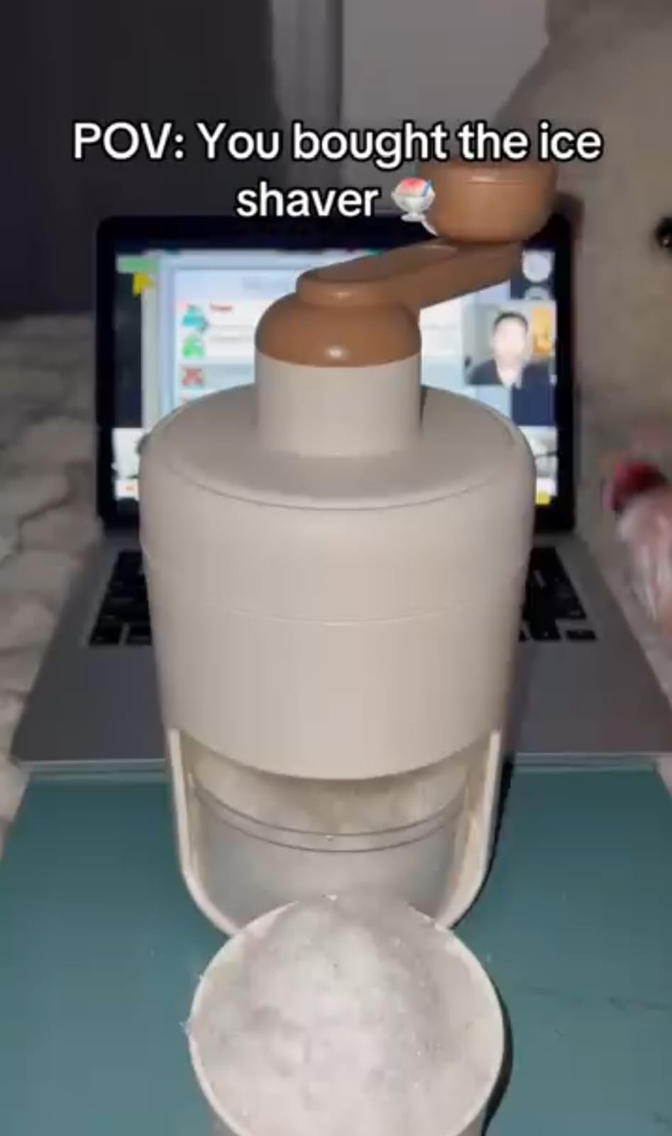 Portable Manual Ice Shaver Machine | Snow Cone Maker| Ice Crusher for Slush,juice & Gola