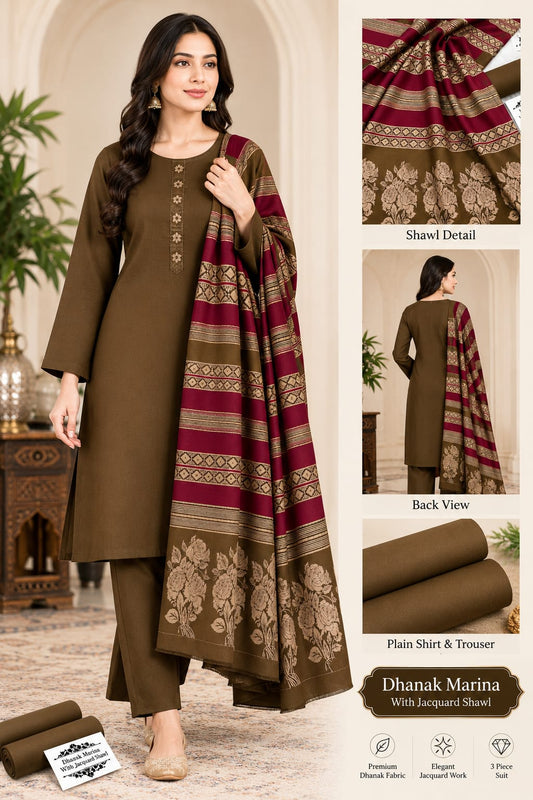 Banarsi Jaquard Pashmina