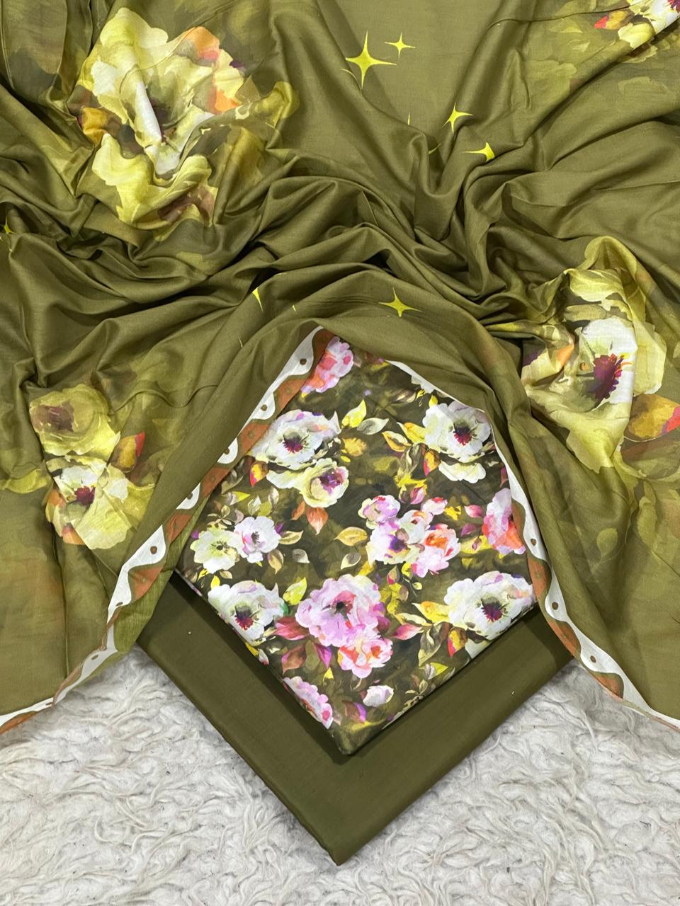 Premium Digital Printed Lawn 3 Piece Suit – Summer Collection 2026